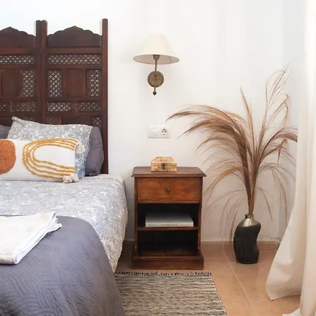 House Boho Palm With Private Heated Pool And Garden, 3 Bedrooms, Wi-fi קורלחו