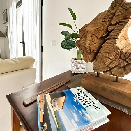 House Boho Palm With Private Heated Pool And Garden, 3 Bedrooms, Wi-fi * קורלחו