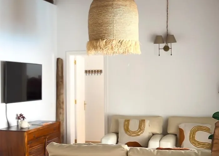 House Boho Palm With Private Heated Pool And Garden, 3 Bedrooms, Wi-fi Villa