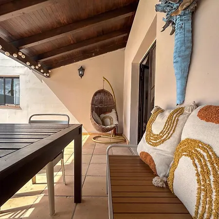 House Boho Palm With Private Heated Pool And Garden, 3 Bedrooms, Wi-fi Вилла Коральео