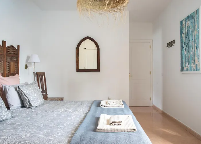 House Boho Palm With Private Heated Pool And Garden, 3 Bedrooms, Wi-fi Вилла *