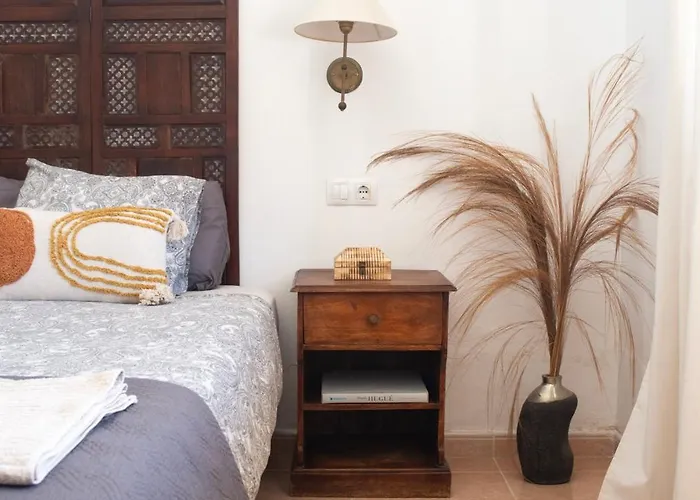 House Boho Palm With Private Heated Pool And Garden, 3 Bedrooms, Wi-fi Коральео