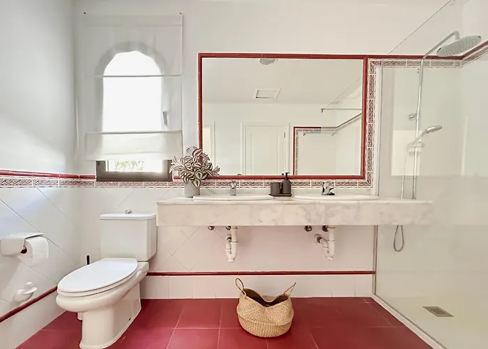 Вилла House Boho Palm With Private Heated Pool And Garden, 3 Bedrooms, Wi-fi